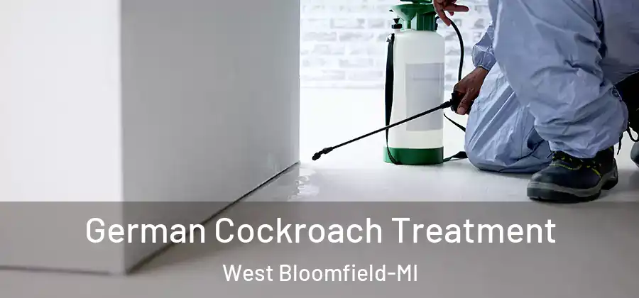 German Cockroach Treatment West Bloomfield-MI