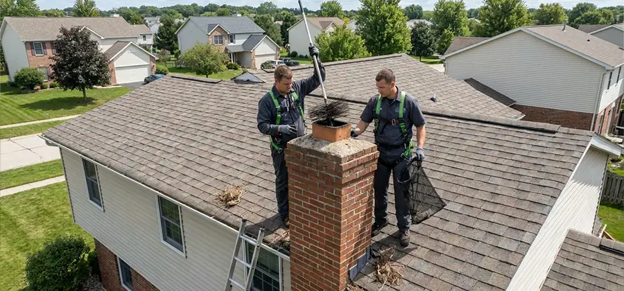 Bird Removal From Chimney in West Bloomfield