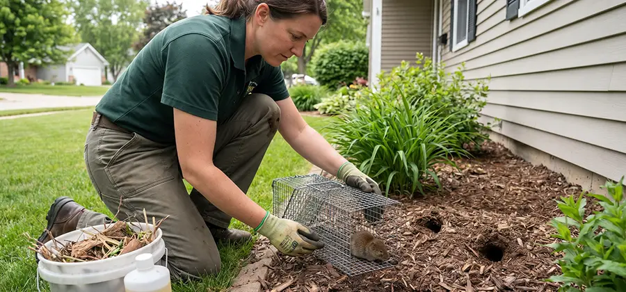 Organic Vole Control in West Bloomfield