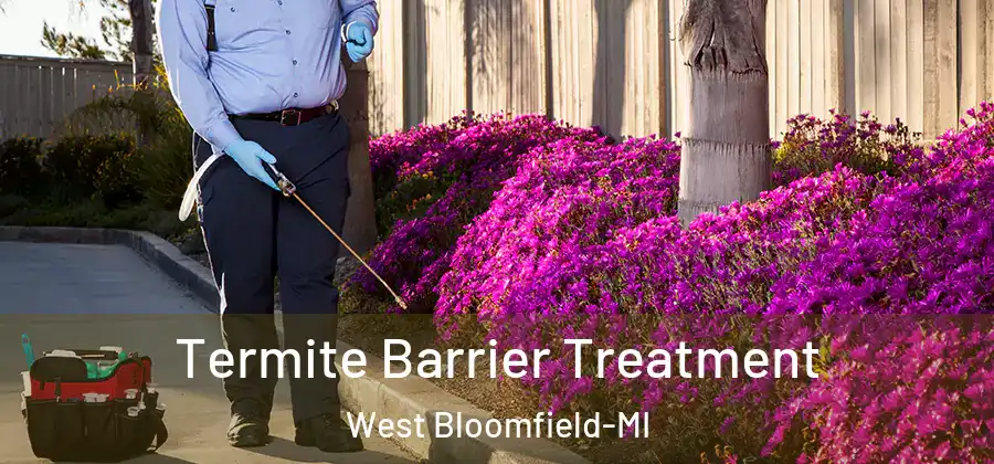 Termite Barrier Treatment West Bloomfield-MI