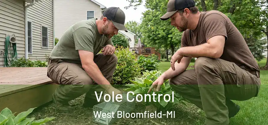 Vole Control West Bloomfield-MI